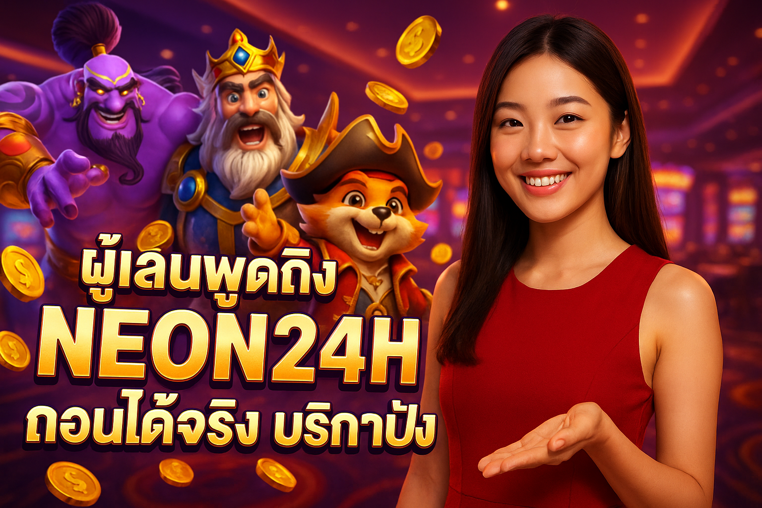 เคล็ดลับเล่นสล็อต NEON24H1 คืนทุนไว