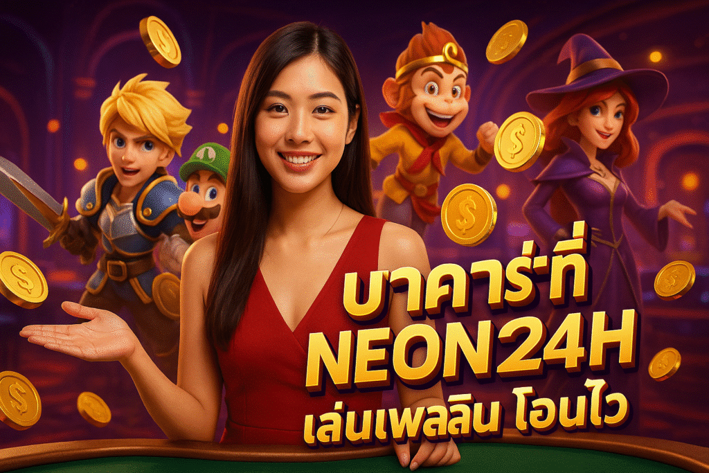 บาคาร่าที่ NEON24H1 เล่นเพลิน โอนไว