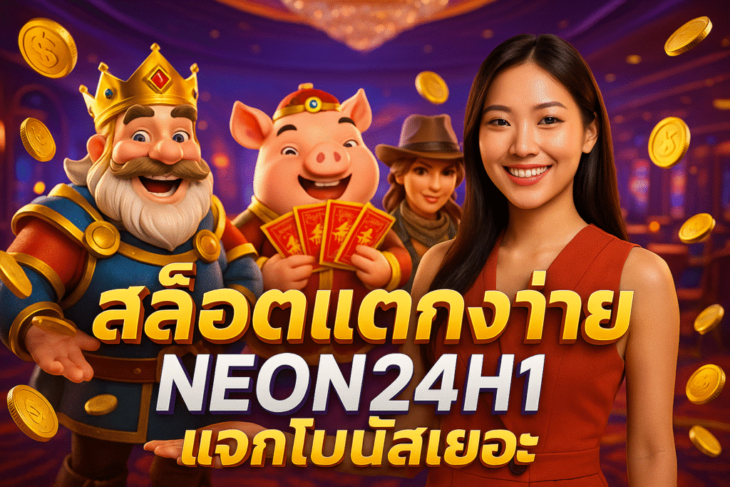 สล็อตแตกง่าย NEON24H1 แจกโบนัสเยอะ